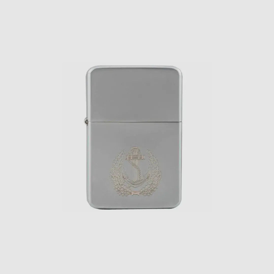 Bundeswehr Originele Aansteker Z-Plus Gas met Gravure Marine Krans