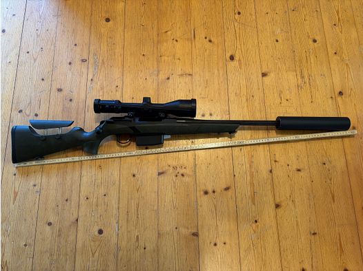 Merkel Helix .30-06 – Top Komplettset | Zeiss V6 | Schalldämpfer | Loch an Loch