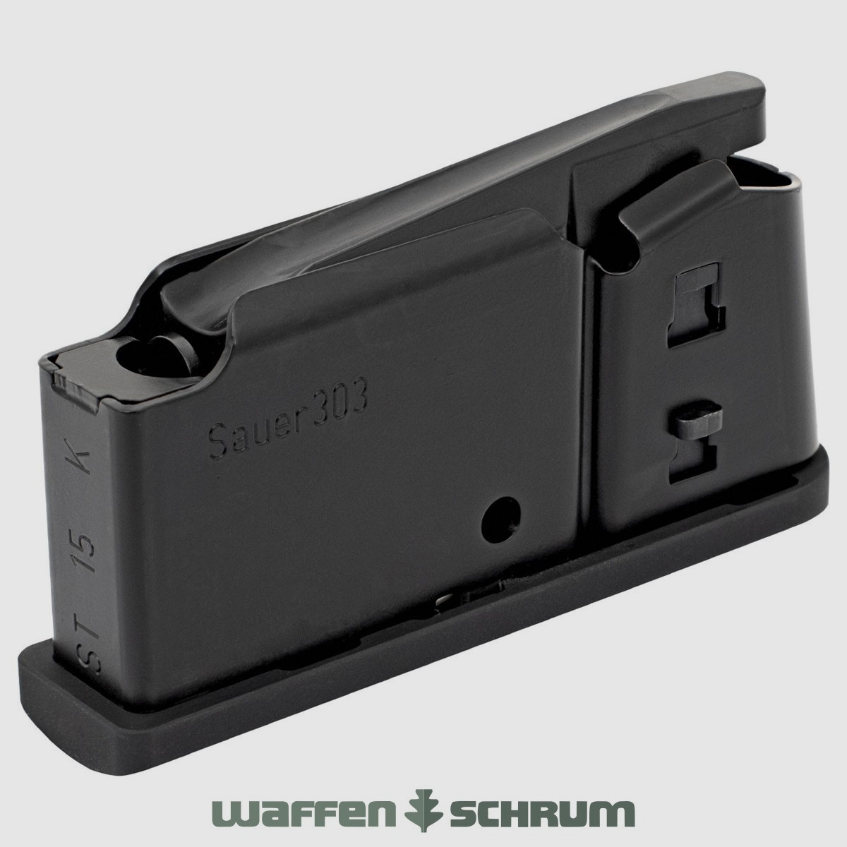 Sauer Magazine 303 - 2 shots - aluminum base .308Win