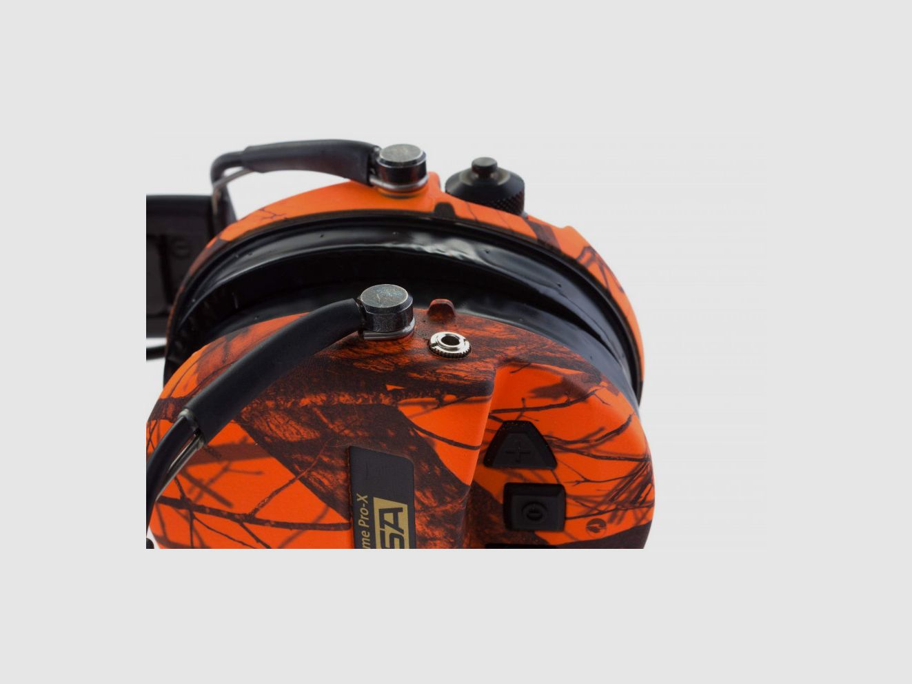 Casque audio amplifié MSA SUPREME PRO X Camo Orange, image 3 sur 7