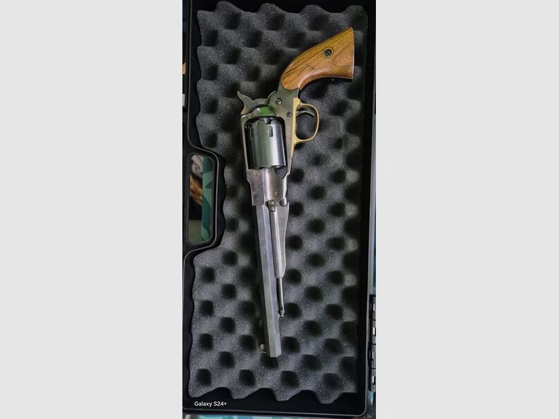 Vorderlader Revolver Remington New Army 1858 Stainless, Cal.44