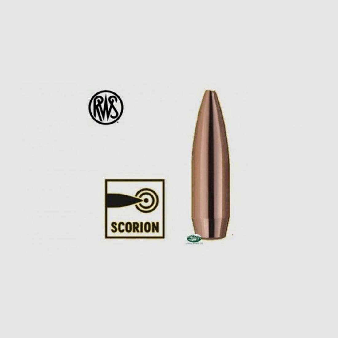 RWS Geschosse SCORION Kal. 7,62mm (30) gr. 168 2416966, Bild 1 von 2