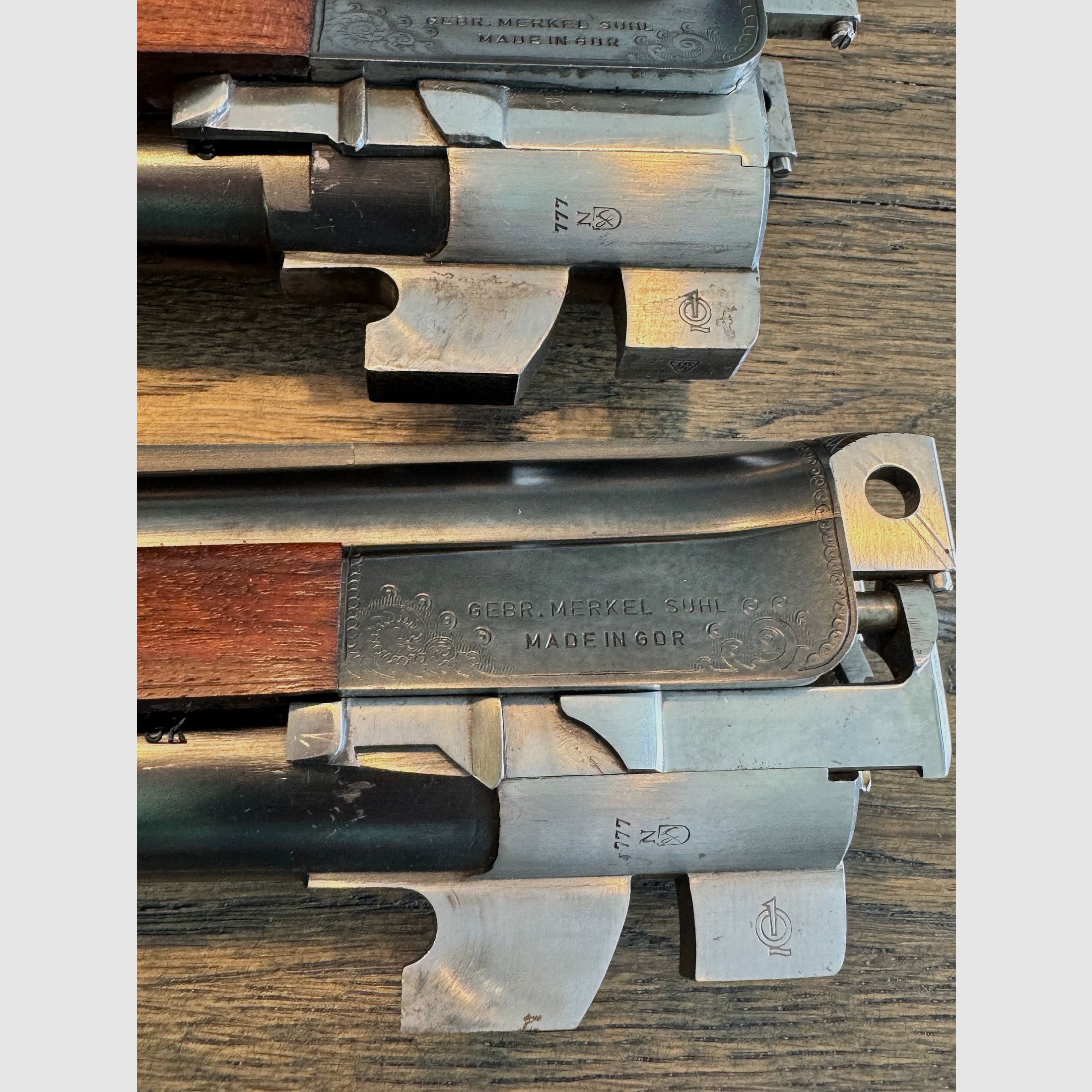 Połączenie książki myśliwskiej Gebrüder Merkel 211E