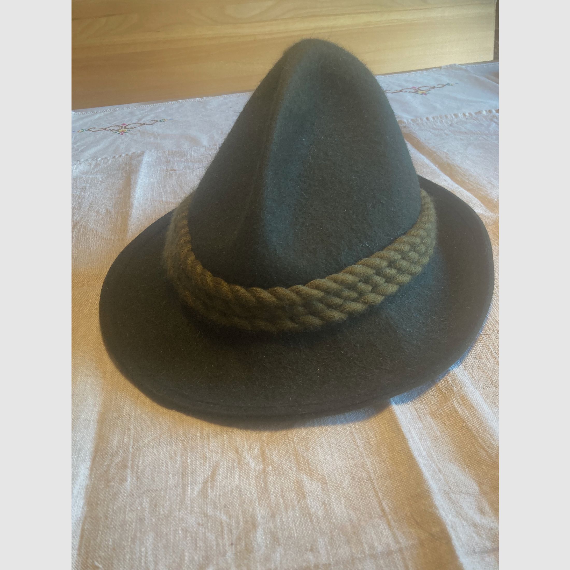 Sombrero de caza Loden de Zapf, como nuevo!