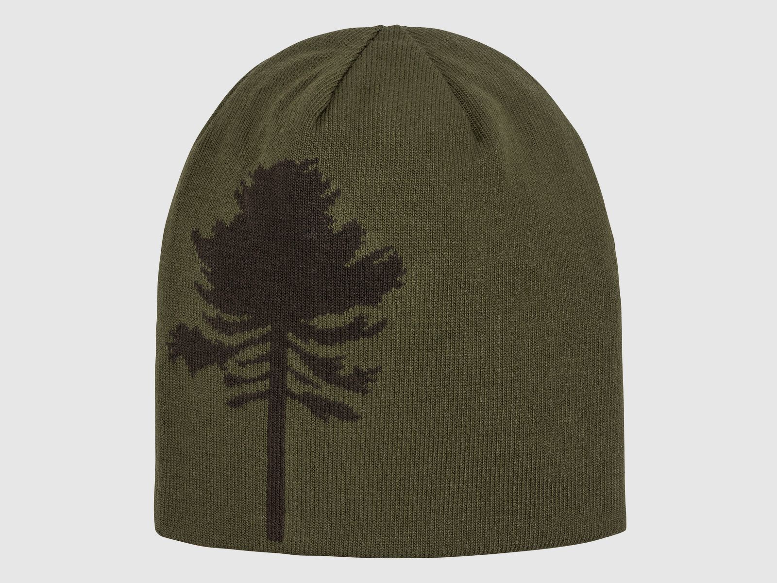 Pinewood bonnet en tricot orange/vert, image 1 sur 2