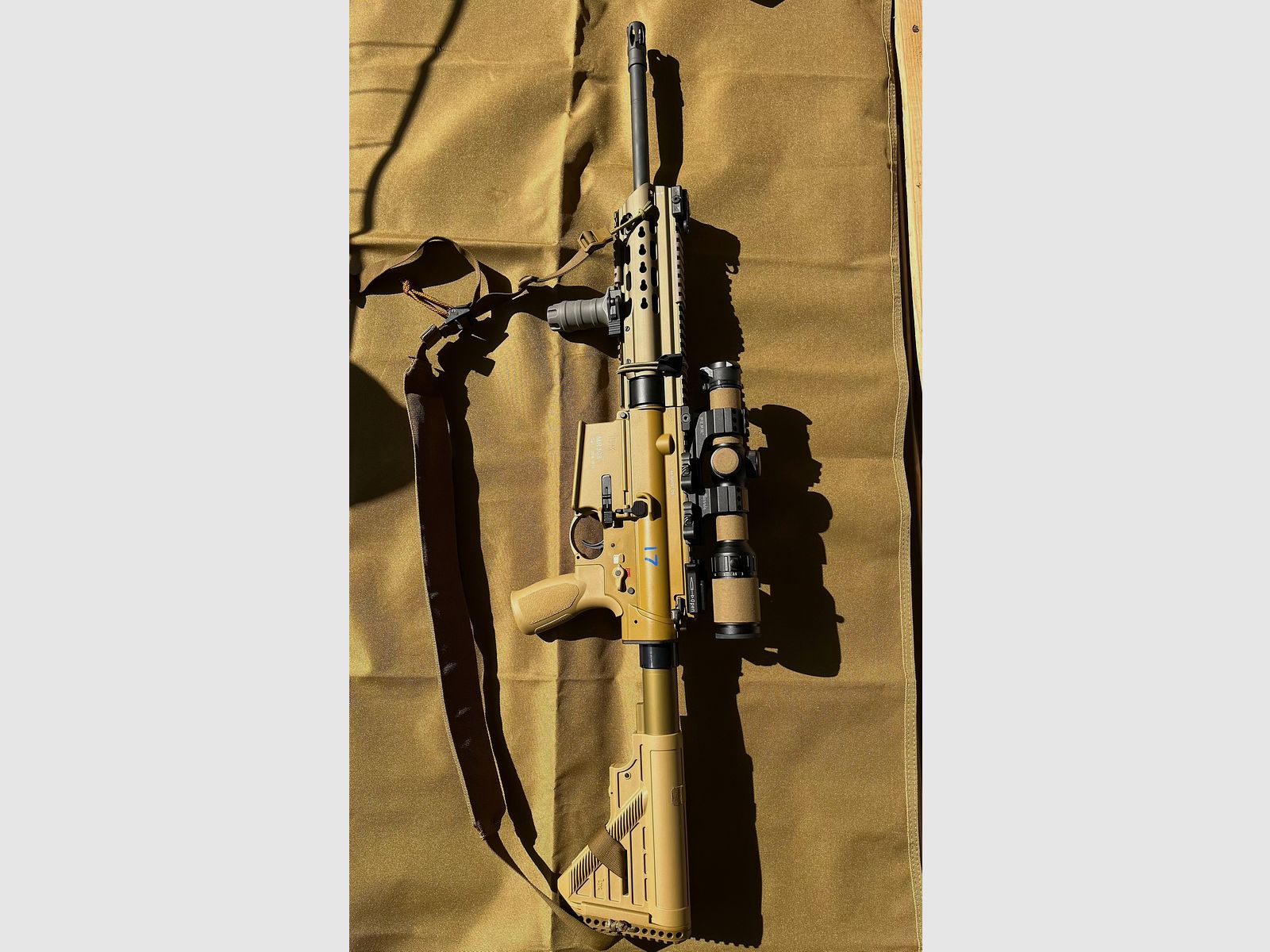 Heckler und Koch MR308, Optik-Setup