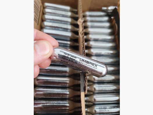 500x Stück 12Gr CO2 Kapsel von Umarex NEU