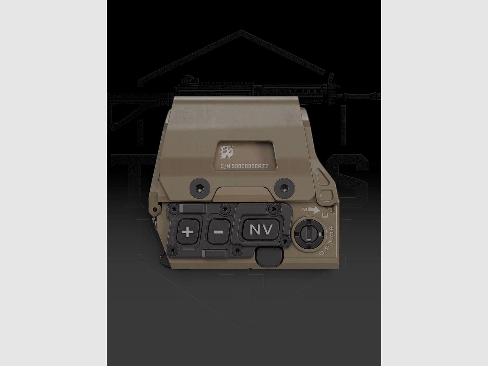 SIG SAUER Romeo 8T AMR Shroud, FDE, afbeelding 5 van 6