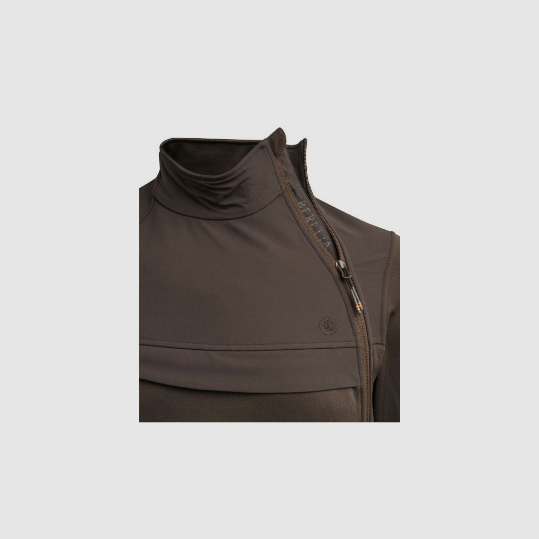 Technische Fleecejacke Beretta mit Fernglashalterung braun Modell Binostash Anorak Art. P3771 T2312 08AA BERETTA, Bild 3 von 6