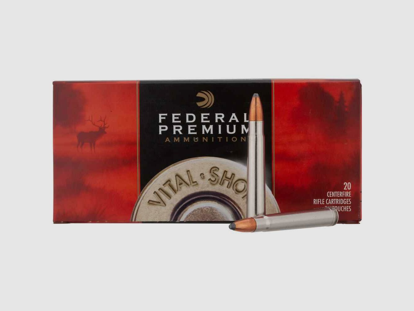 .375 H&H Mag. Nosler Partition 300 grs. Federal Ammunition