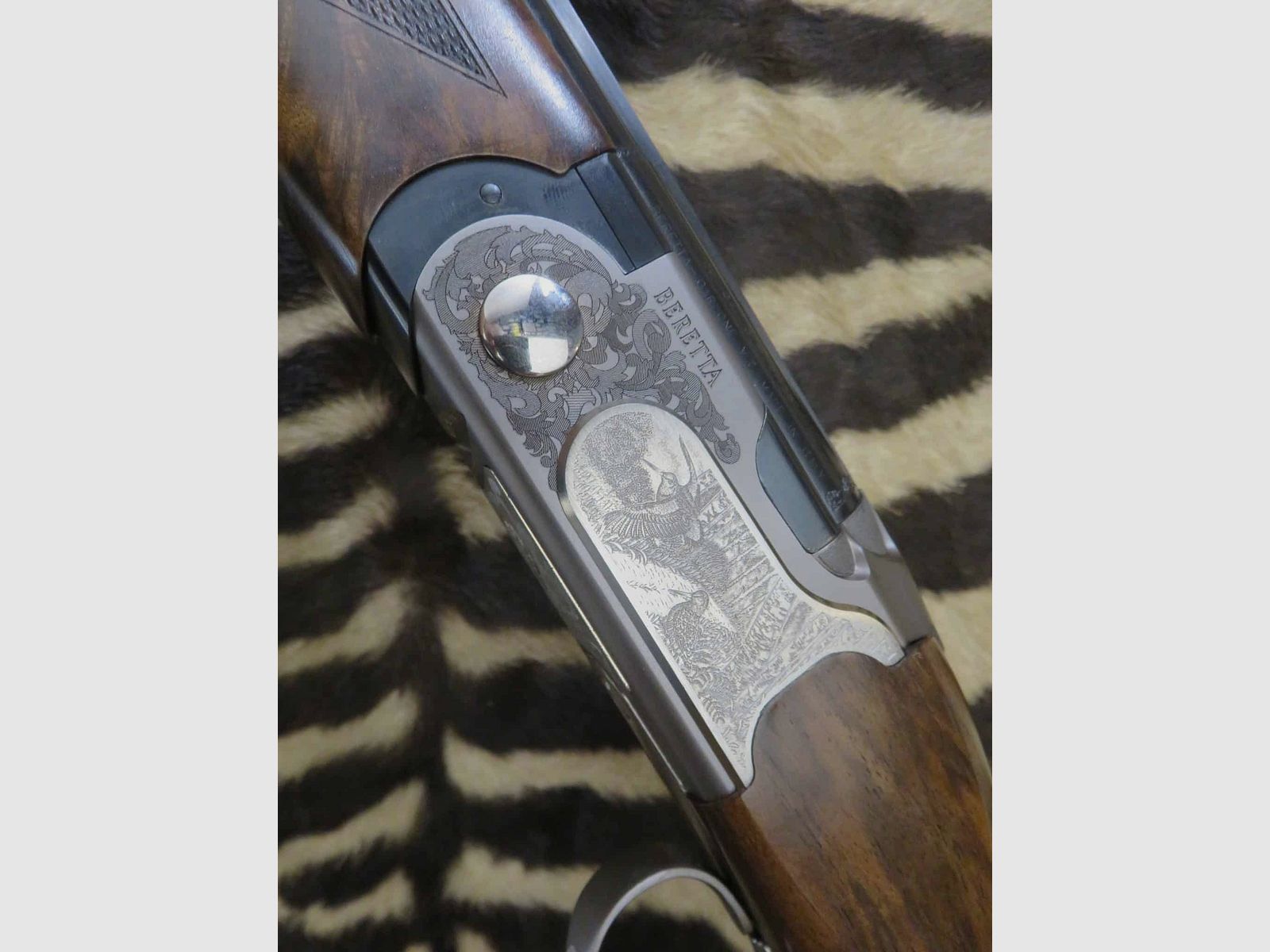 Geweer BERETTA Ultraleggero Silver Alu kal.20/76 lopen 71 cm 5 chokes – wapen koffer, afbeelding 7 van 12