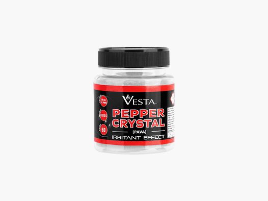 VESTA Pepper Crystal .50 pallini di pepe chiari 0,85g 50 pezzi
