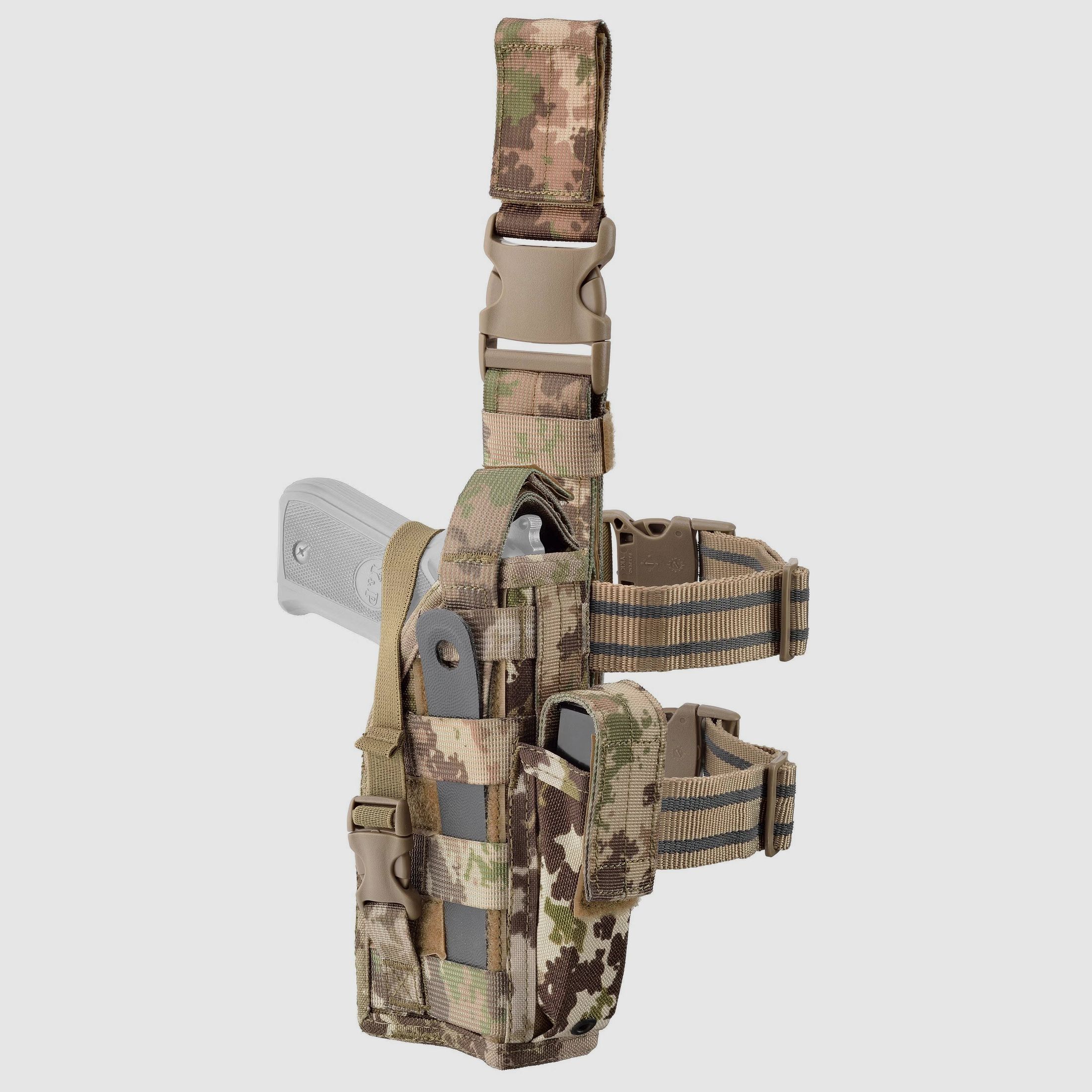Defcon 5 Beenpistoolholster, Multiland