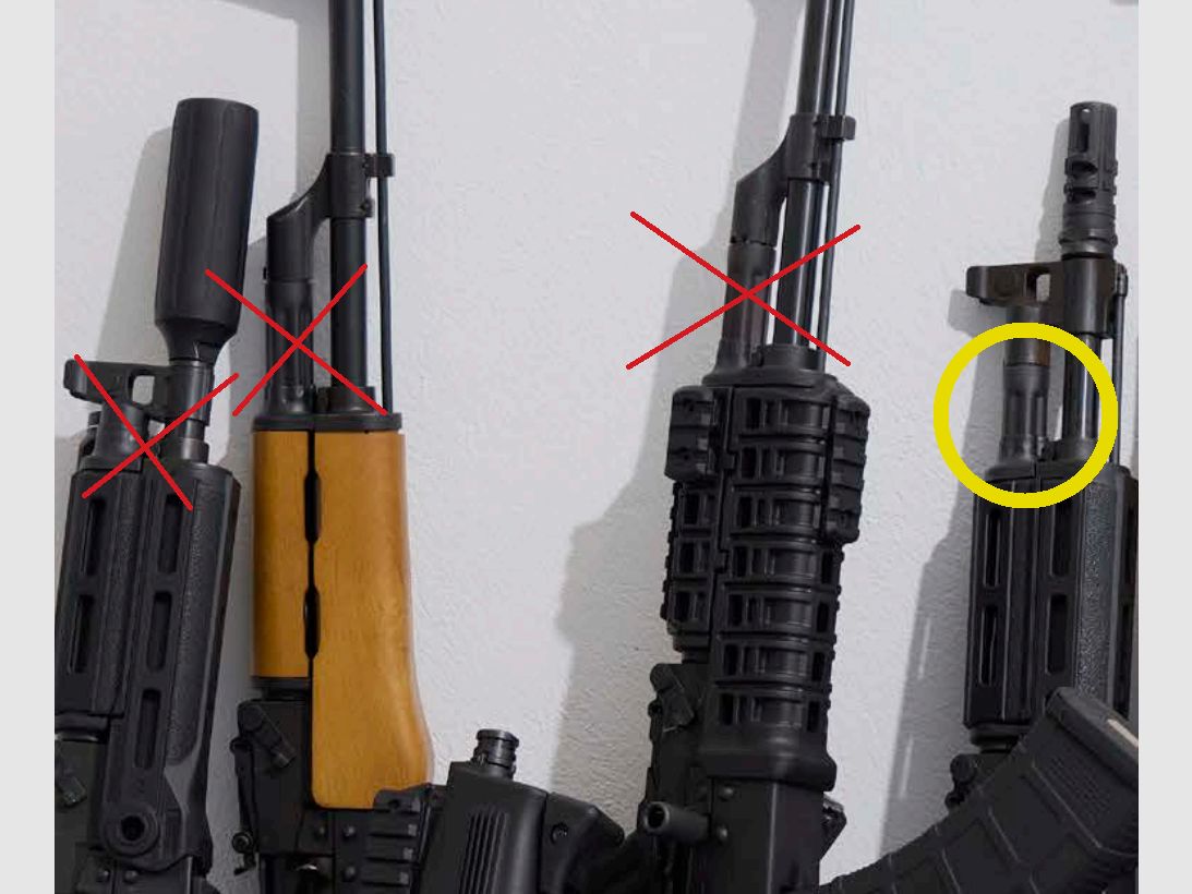 S.U.C.H.E mittel-langes AK Gasrohr von Nova Modul für Karabiner SKR762 o. NAK1   //  S.E.A.R.C.H.I.N.G mittel-langes Gasrohr für Nova Modul Karabiner NAK1 / SKR762