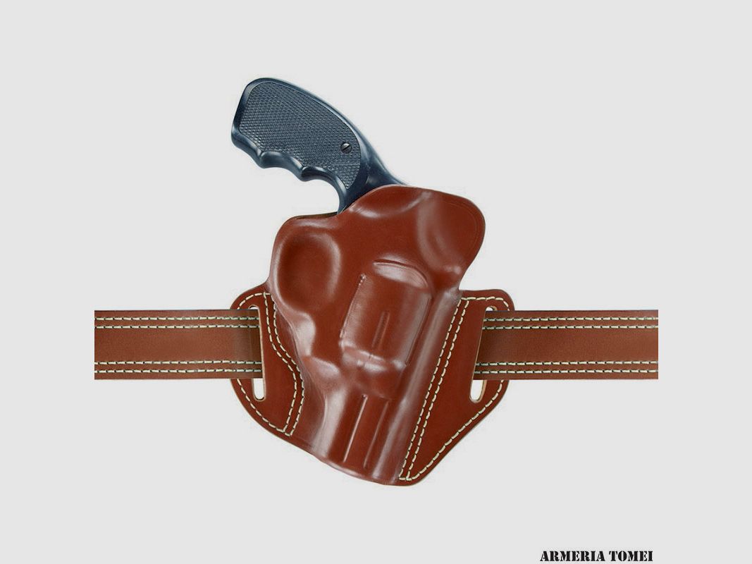HOLSTER – RADAR – SEMI-FLEXIBLE OPEN 2" – 2.5" (079/Brown Bulg.)