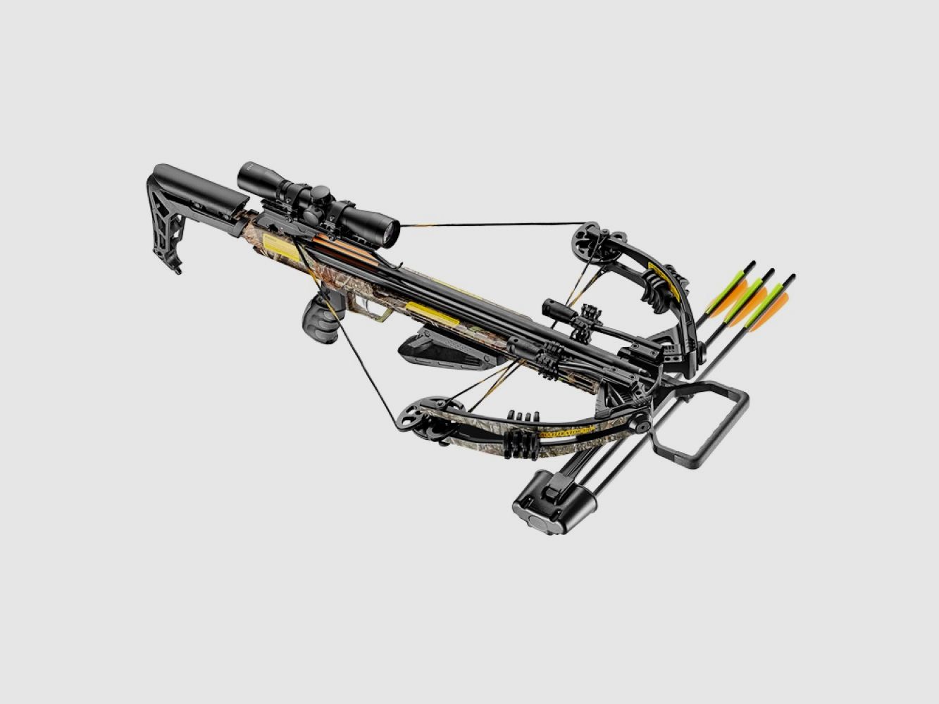 BALESTRA COMPOUND – EK ARCHERY – ACCELERATOR 370+ 185 LIBBRE CAMO, immagine 2 di 2