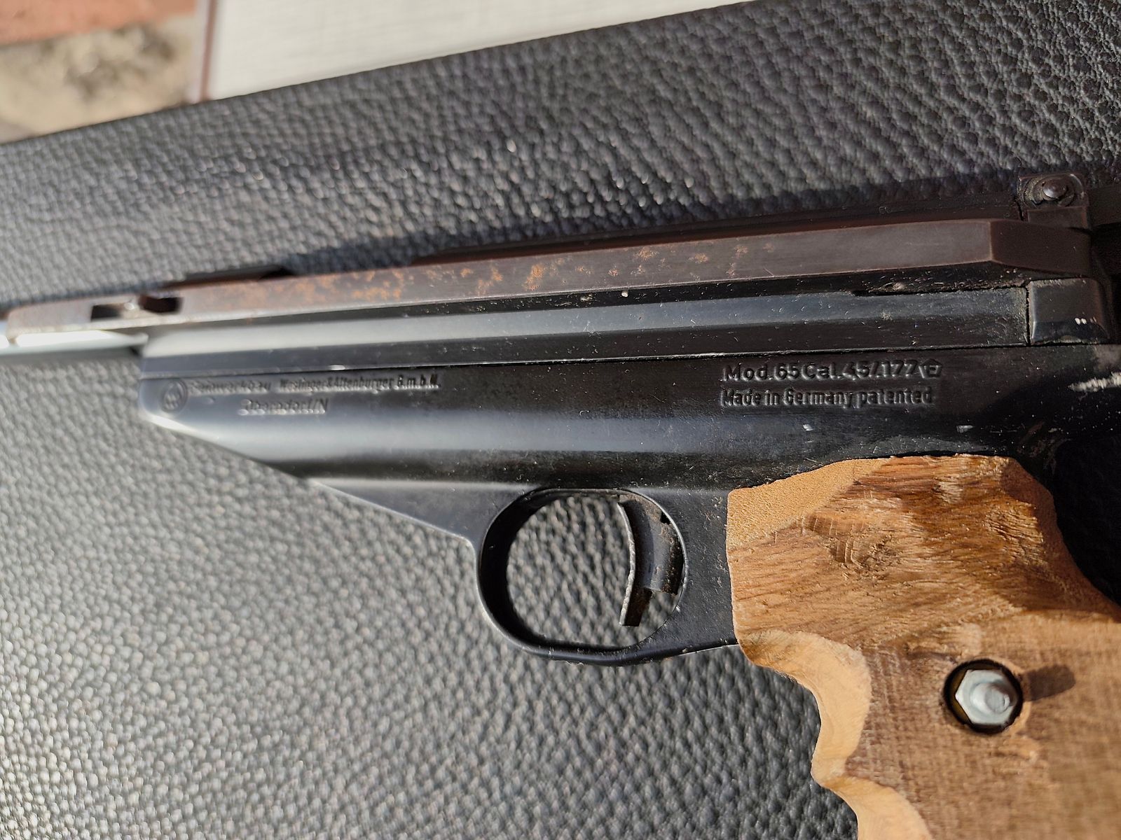 Luftpistole Modell 65 Feinwerkbau 