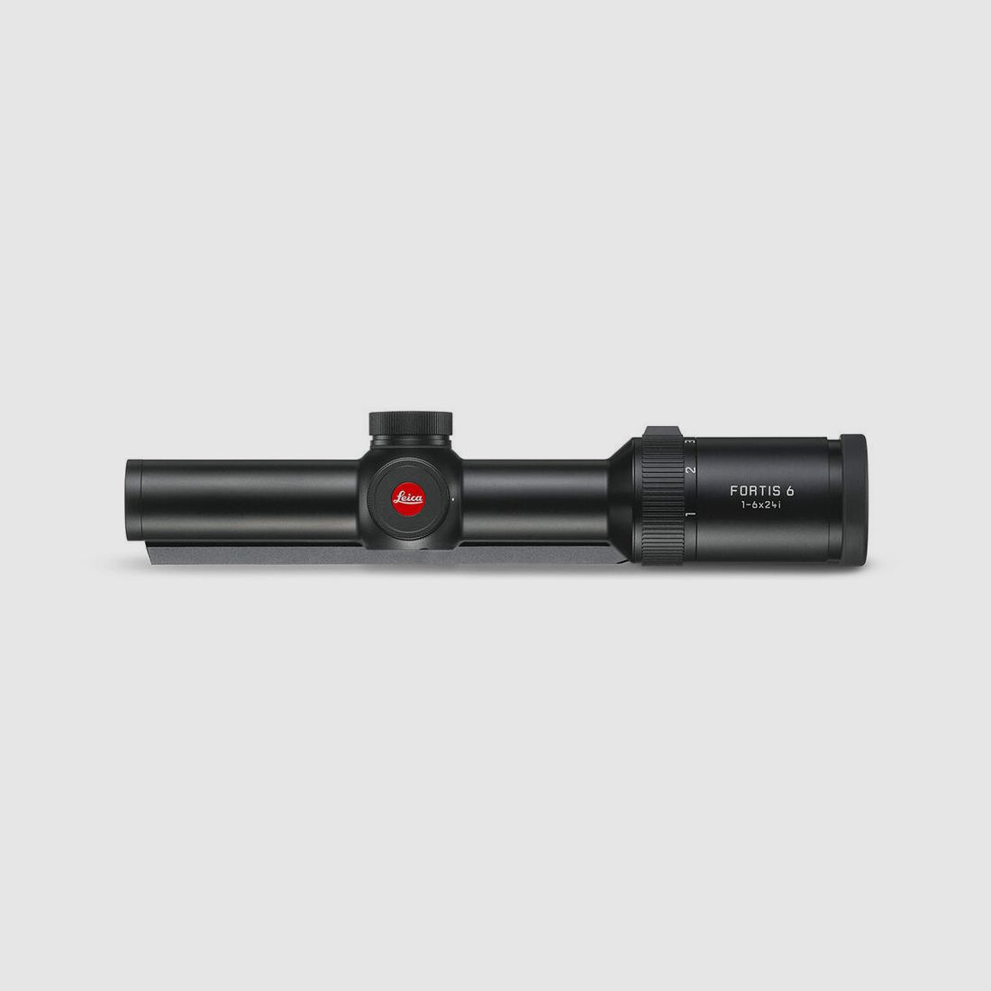 Leica Fortis 1-6x24i illuminated reticle L-4a, rail