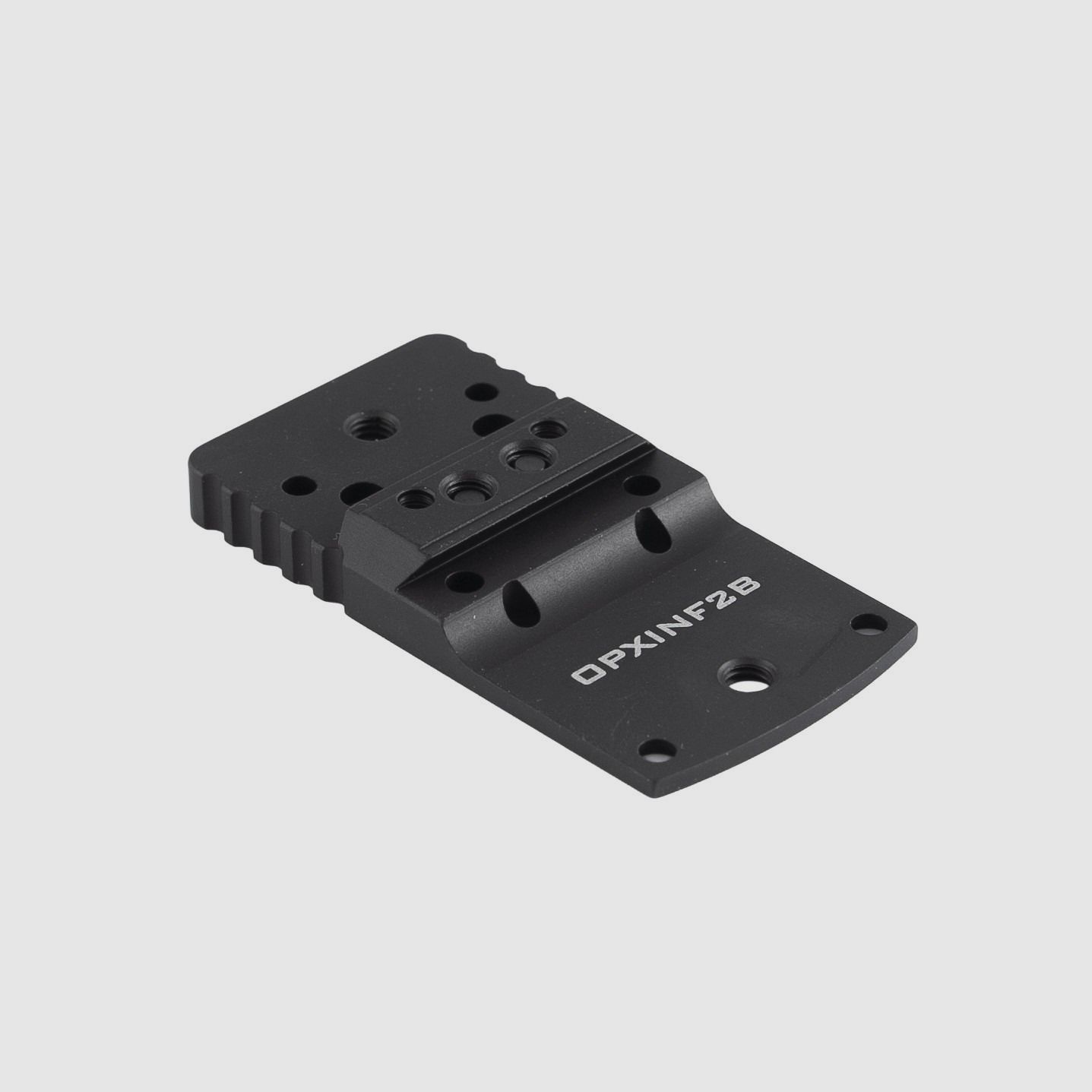 Red Dot Schwalbenschwanz-Grundplatte (Typ B) für Infinity - TONI SYSTEM / Red dot dovetail base plate (type B) for Infinity  - TONI SYSTEM *  ITEM CODE OPXINF2B