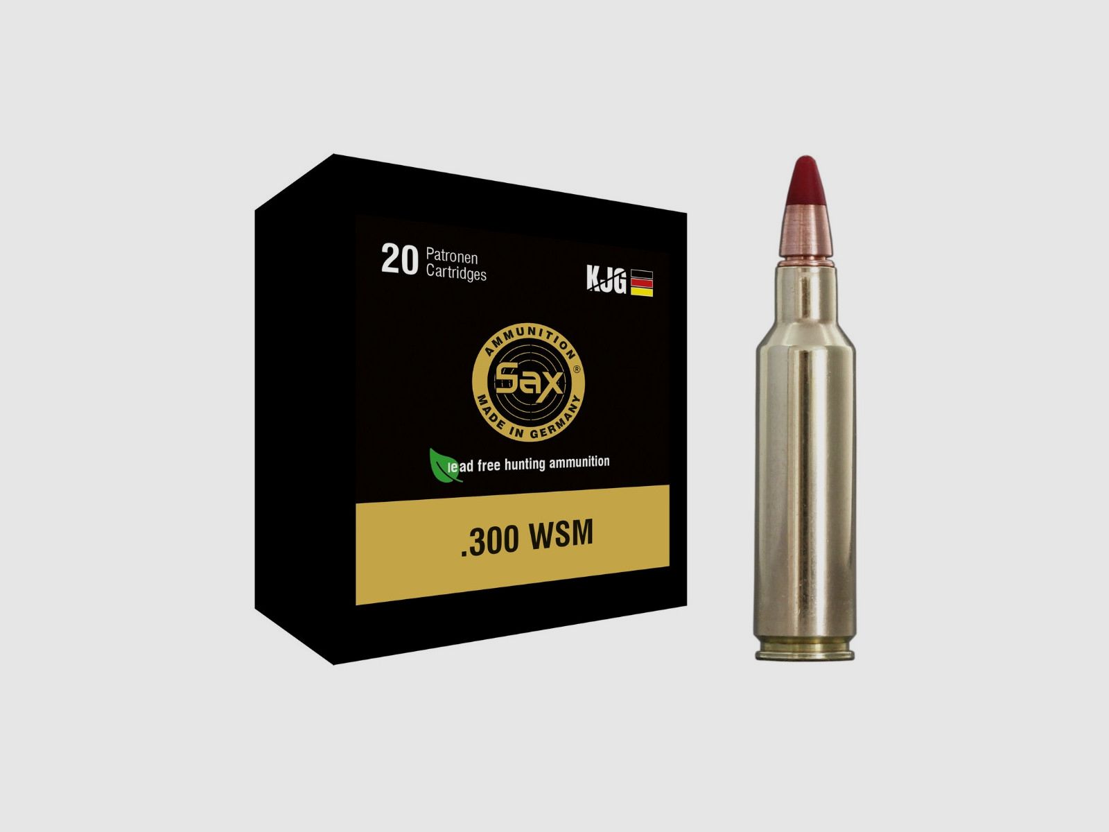 Cartouche SAX .300 WSM KJG-SR 123gr