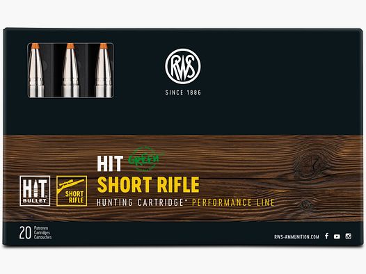 RWS .30-06Sprg HIT 10,7g ShortRifle Bleifrei