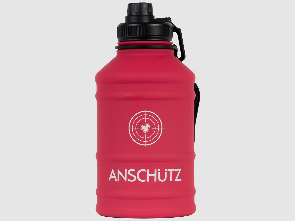 ANSCHÜTZ 2.2 Liter Edelstahl Trinkflasche