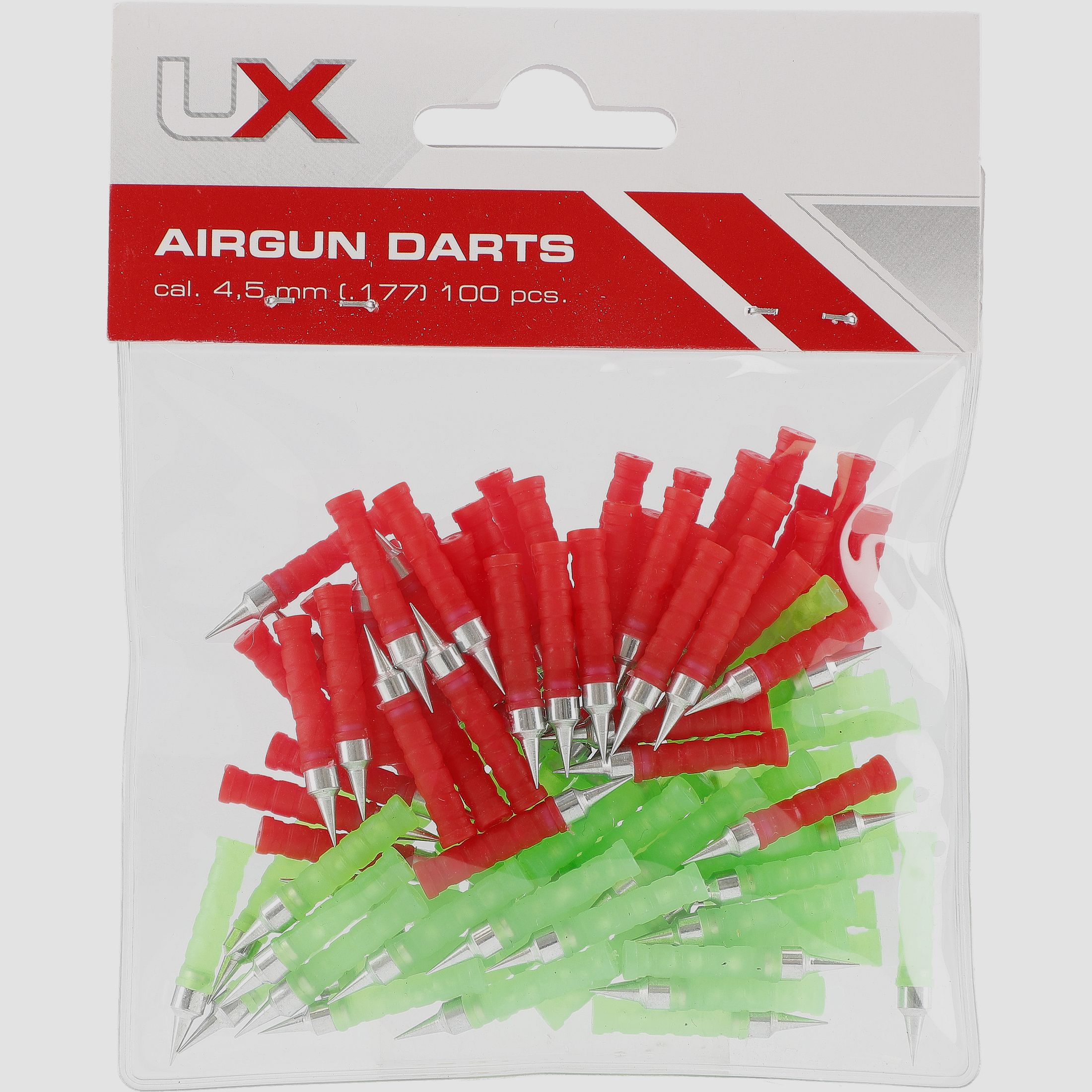 Air rifle plastic tip arrows