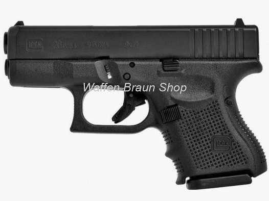 GLOCK PISTOLE 26 Generation 4. 9MM LUGER