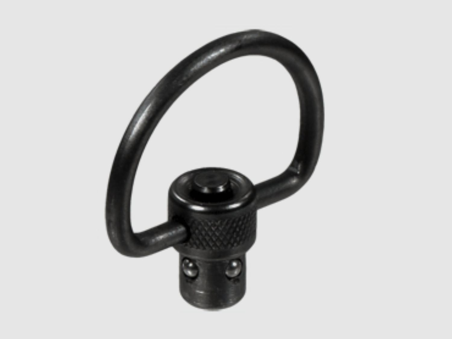 UTG Push Button QD Sling Swivel, 1.25" C-Shape Loop