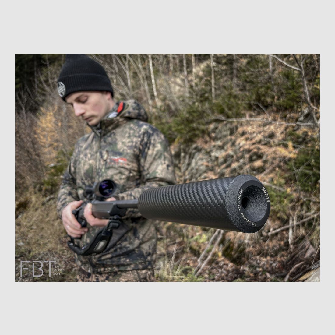 FBT Schalldämpfer INCA 44TI OBS - .338 / 8,6 mm