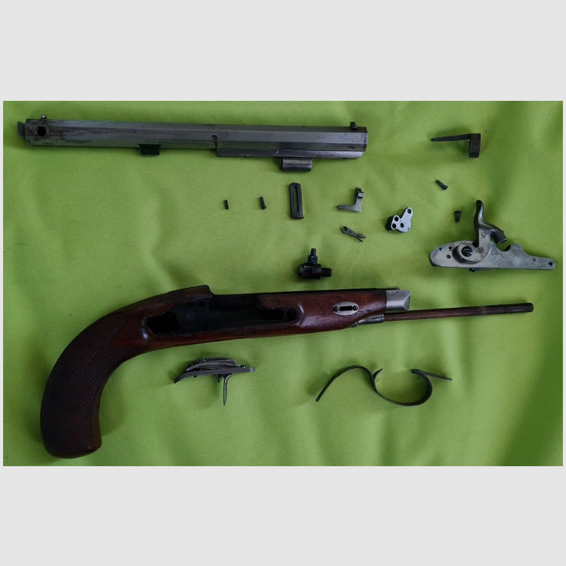 Zestaw części Pedersoli pistolet kapiszonowy z lufą kal. 45