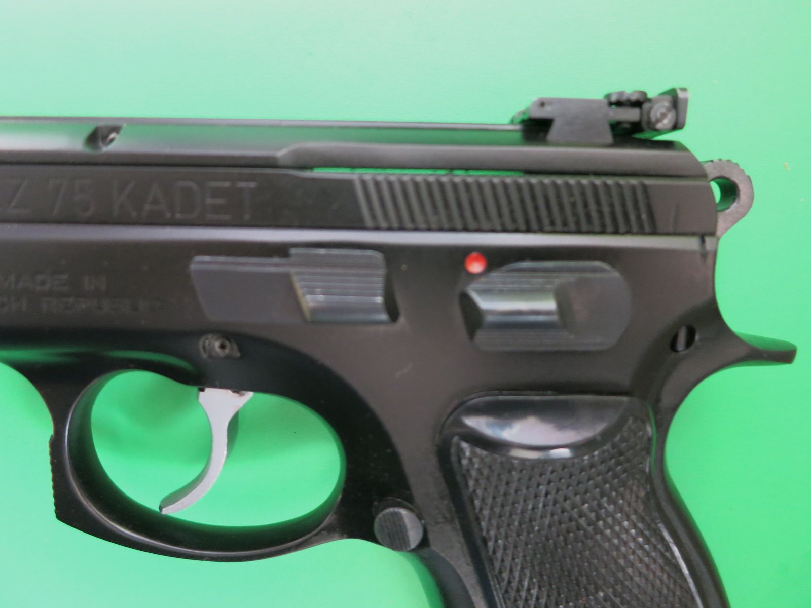 Brünner CZ75 Sportpistole Kadet, Kal. .22lr.       #86