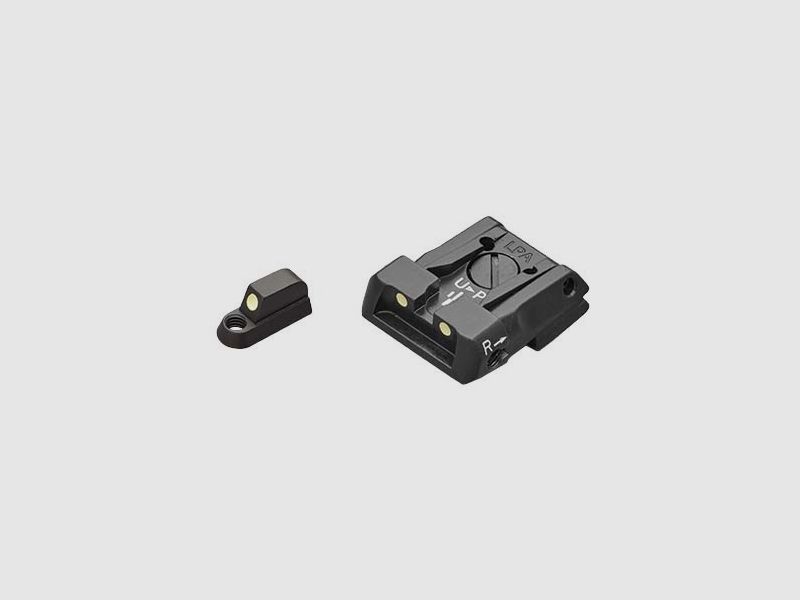 LPA Sights Luminova Micrometer Sight Set - SPL22CZ