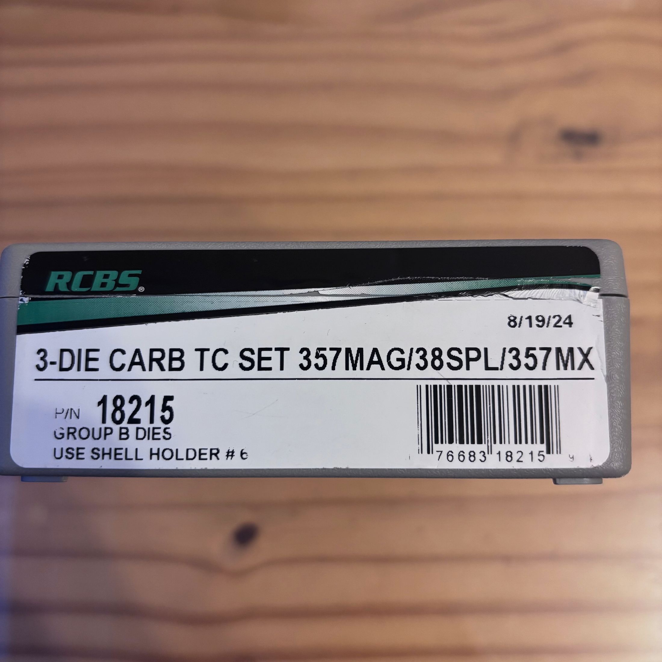 RCBS Hartmetall Matritzensatz  .357 mag /  .38 spec Neu