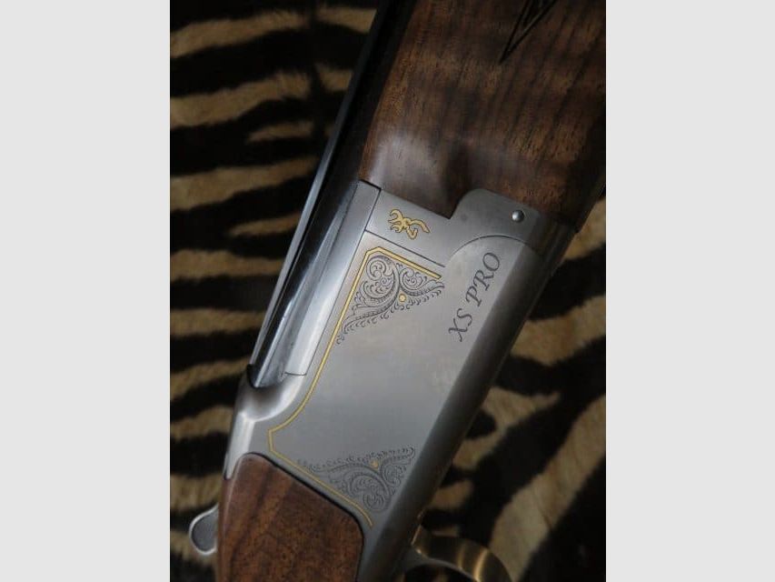 Bockdoppelflinte BROWNING Ultra XS Pro Adjust gr.4 Kal.12/76 Läufe 81 cm 8 Chokes, Waffenkoffer opaline, Bild 6 von 13