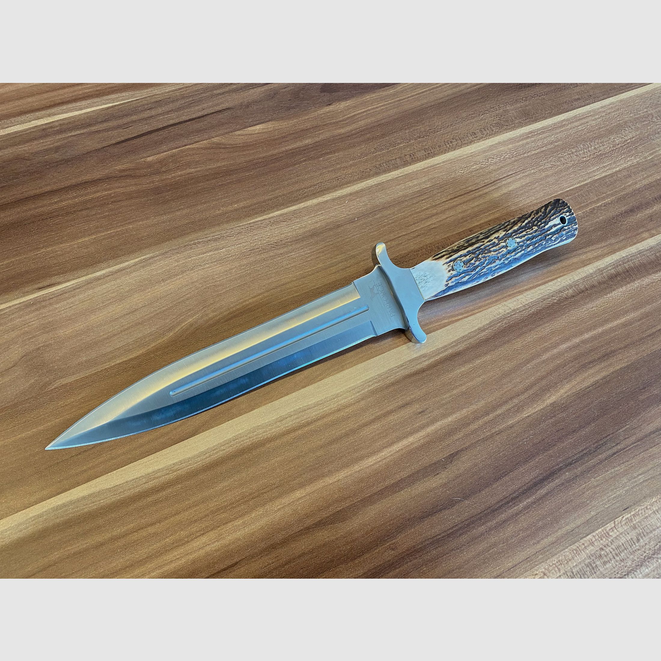 Parforce Saufänger Hirschfänger Sautöter Hirschtöter Jagd Messer Boar Hunter Hatz-Watz Hirschhorngriff