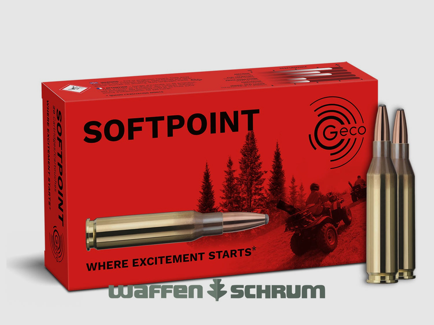 Geco Teilmantel/SP 6,8g - 105gr .243Win