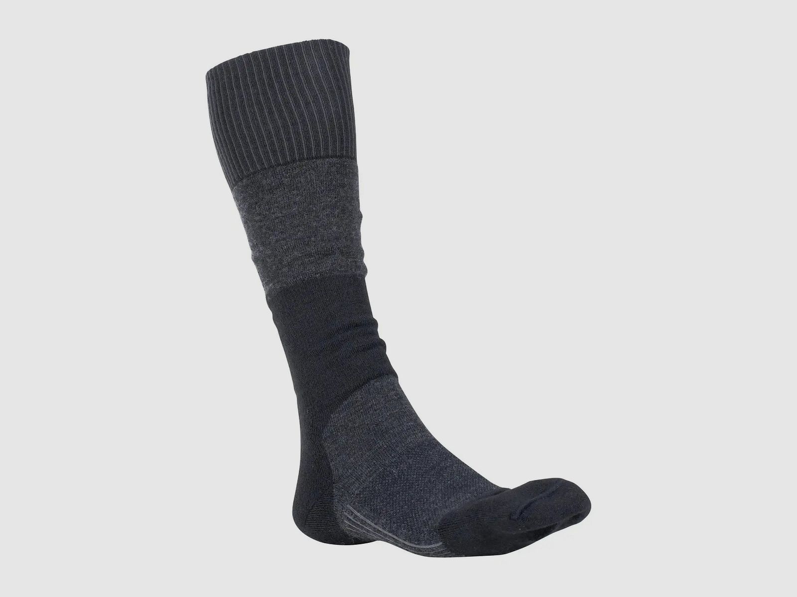 Calze Woolpower Skilled Knee-High 400 Grigio Scuro Nero