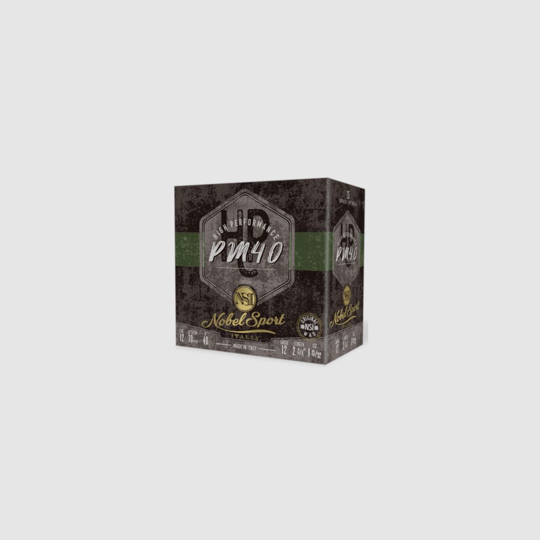 NOBEL SPORT ITALIA – Hagelpatronen – PM40 Lood N°0, afbeelding 1 van 3