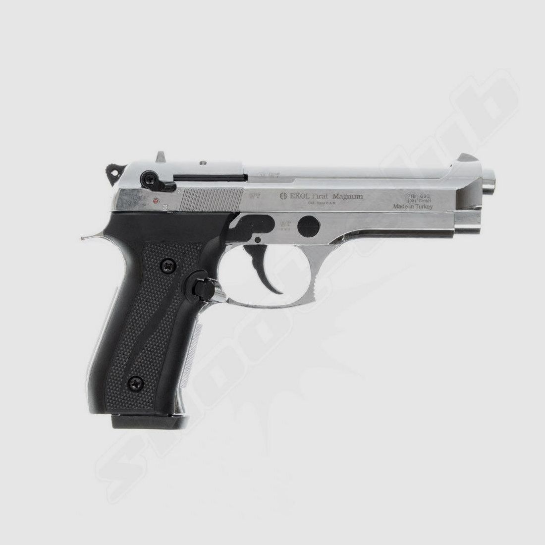 Ekol Firat Magnum blank pistol 9mm P.A.K. / nickel