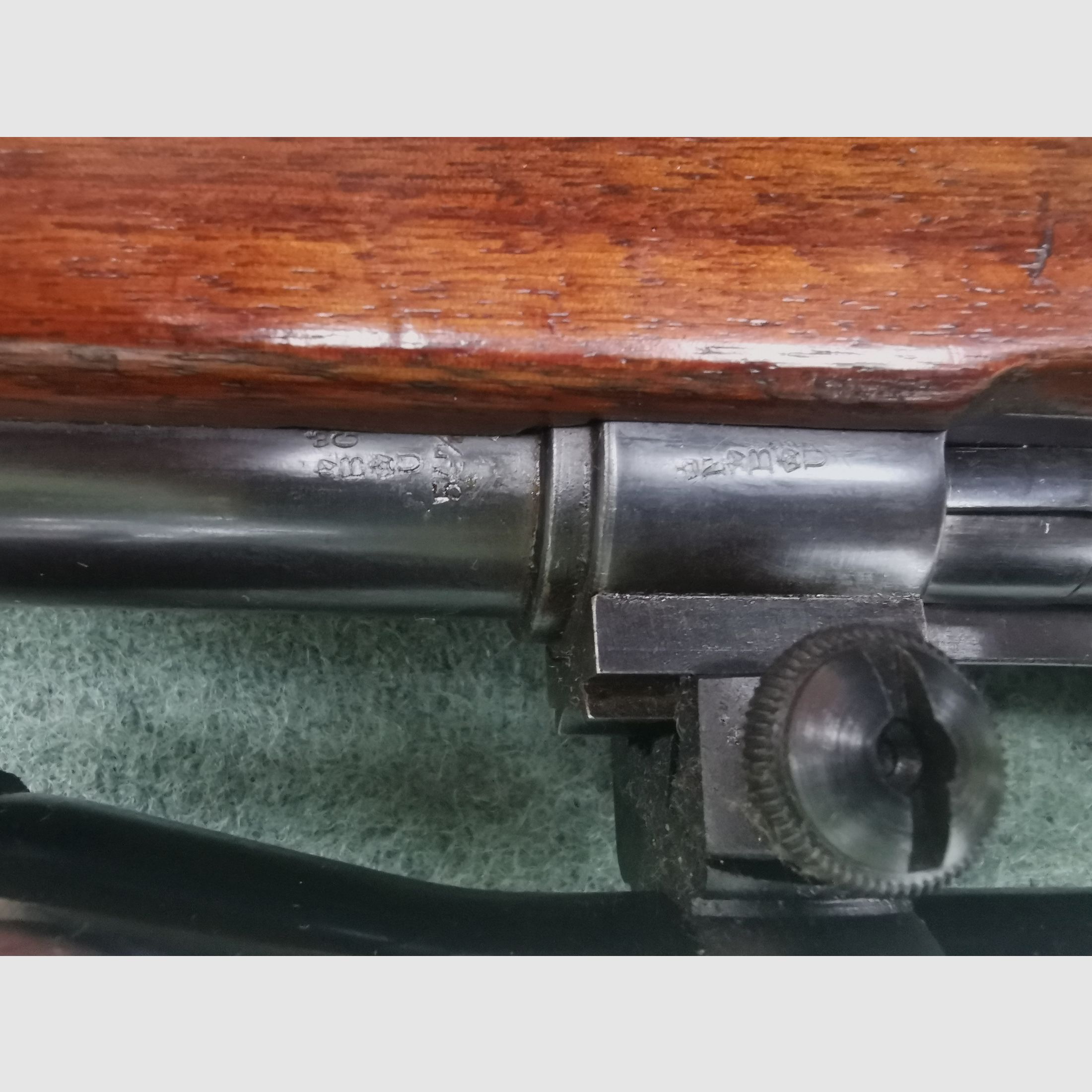 Einzellader Walther KK mit Hunter 4x33