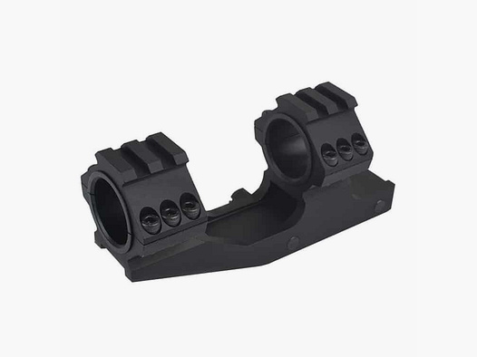 Aim-O scope mount base with top rail