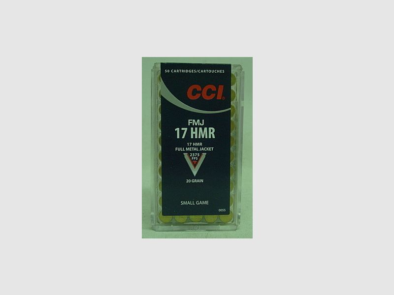 .17HMR FMJ - 1,29g/20gr (a50) #0055