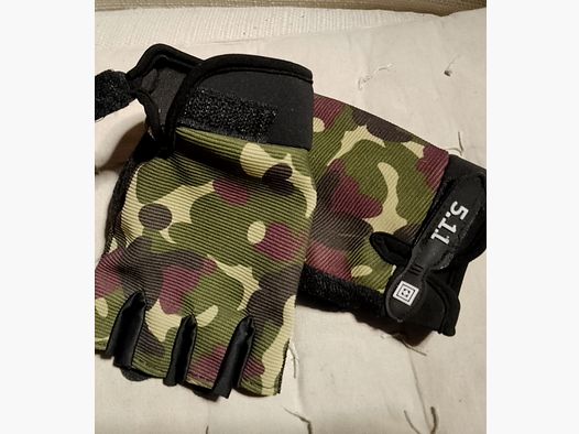 light camouflage pattern fingerless gloves camouflage Airsoft Softair sniper fishing paintball clothing