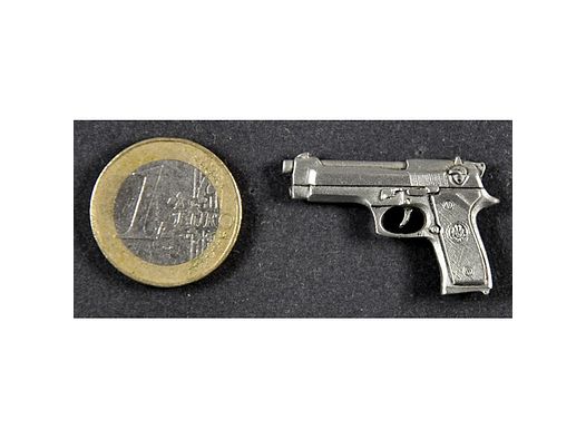 Beretta 92 Pistole als Metall-Anstecker