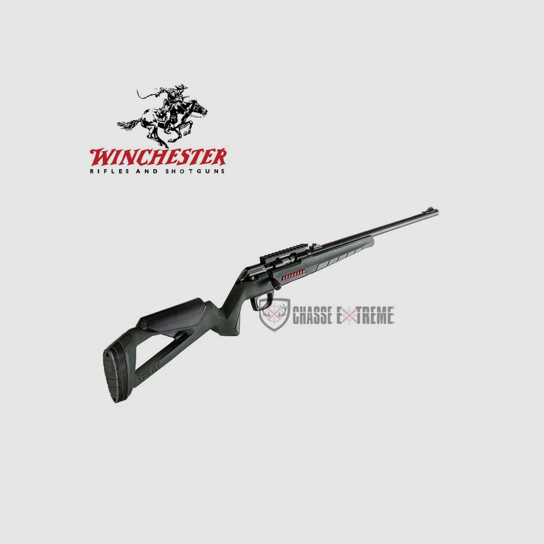 Repetierbüchse WINCHESTER Xpert Stealth mit Gewinde 18" Kal. 22 LR, Bild 2 von 4