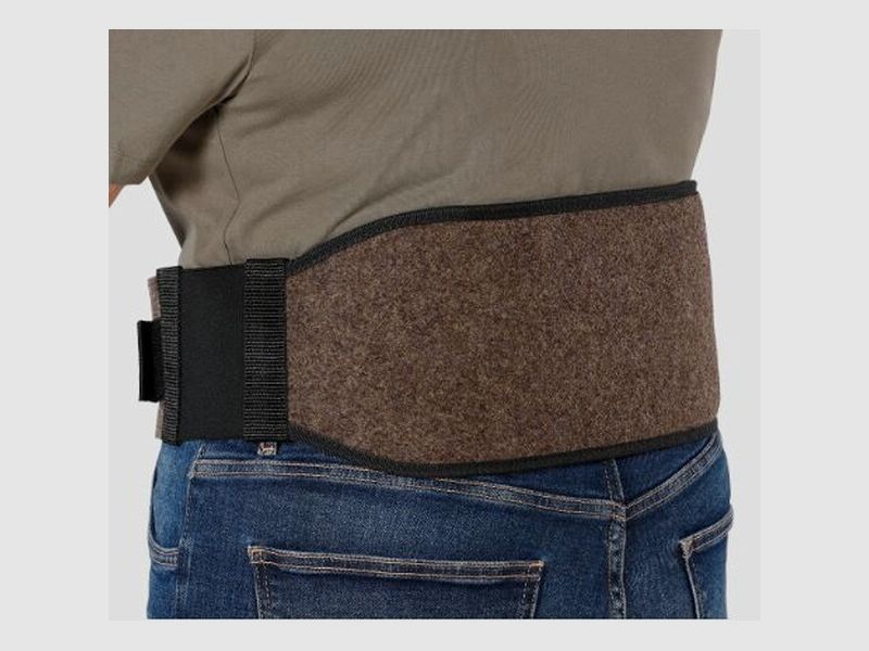 NEU - Wollfilz Nierenwärmer mit Tasche