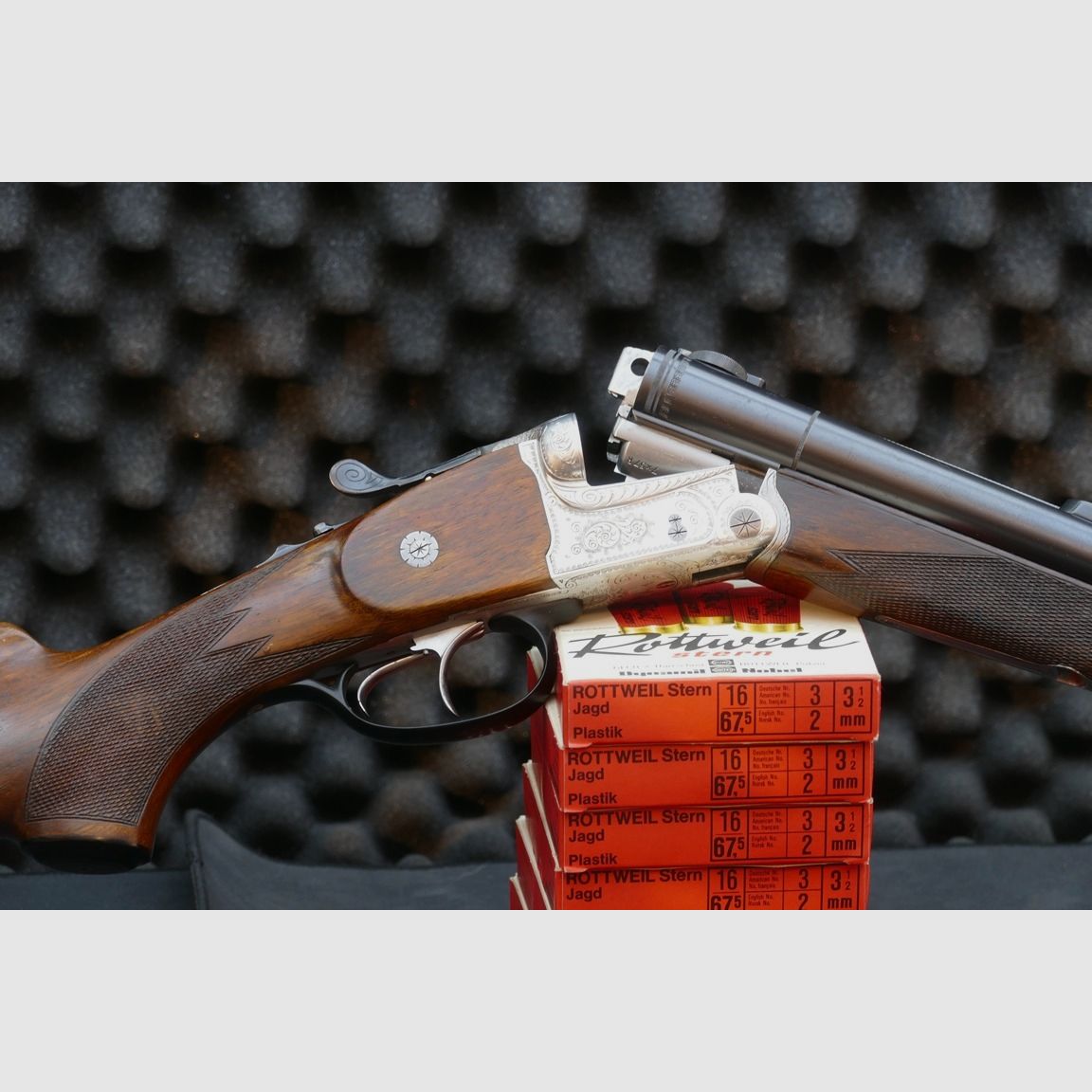 Krieghoff Super Dural Bohrung mit Keppeler Einstecklauf in .22Hornet VVV (7x57R, 16/70 und 16/70)