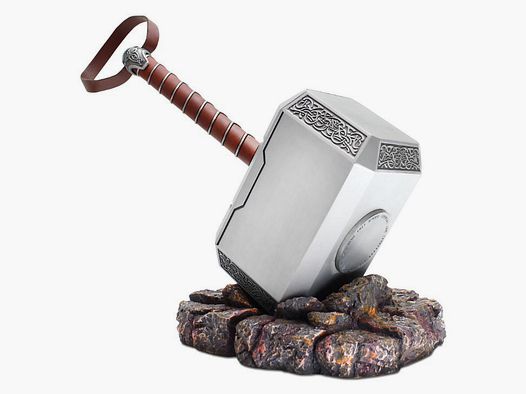 Thors Hammer Mjölnir inklusive Standfuß