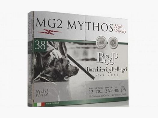 BASCHIERI & P. MG2 MYTHOS 38 HV Kal.12 gr.38 pb.7 spezielle Taube